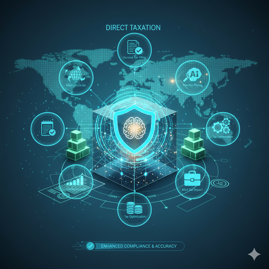 SDBA & Co. Tax Guide Background in Black